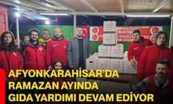 Afyonkarahisar’da Ramazan Ayında Gıda Yardımı Devam Ediyor