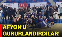 Afyon’u gururlandırdılar!