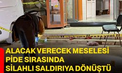 Alacak Verecek Meselesi Pide Sırasında Silahlı Saldırıya Dönüştü