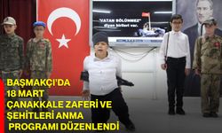 Başmakçı’da 18 Mart Çanakkale Zaferi ve Şehitleri Anma Programı Düzenlendi