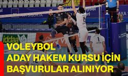 Voleybol Aday Hakem Kursu İçin Başvurular Alınıyor
