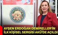 Ayşen Erdoğan Demireller’in İlk Kişisel Sergisi AKÜ’de Açıldı