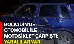 Bolvadin’de otomobil ile motosiklet çarpıştı: Yaralılar var!