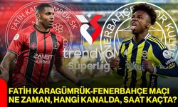 Fatih Karagümrük-Fenerbahçe Maçı Ne Zaman, Hangi Kanalda, Saat Kaçta?