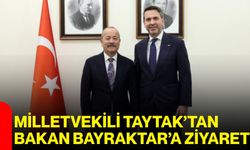 Milletvekili Taytak’tan Bakan Bayraktar’a ziyaret