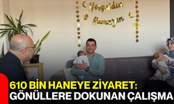 610 Bin Haneye Ziyaret: Gönüllere Dokunan Çalışma