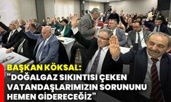 Başkan Köksal: “Doğalgaz sıkıntısı çeken vatandaşlarımızın sorununu hemen gidereceğiz”