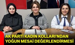 AK Parti Kadın Kolları’ndan Yoğun Mesai Değerlendirmesi