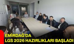 Emirdağ’da LGS 2026 Hazırlıkları Başladı