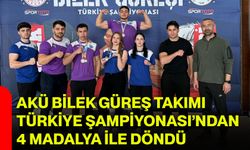 AKÜ Bilek Güreş Takımı Türkiye Şampiyonası’ndan 4 Madalya ile Döndü