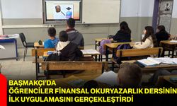 Başmakçı’da Öğrenciler Finansal Okuryazarlık Dersinin İlk Uygulamasını Gerçekleştirdi