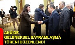 AKÜ’de Geleneksel Bayramlaşma Töreni Düzenlendi