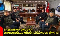 Başkan Koyuncu’ya Orman Bölge Müdürlüğünden ziyaret
