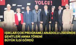 Işıklar Çok Programlı Anadolu Lisesinde Şehitleri Anma Töreni Büyük İlgi Gördü
