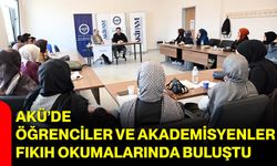 AKÜ’de Öğrenciler ve Akademisyenler Fıkıh Okumalarında Buluştu