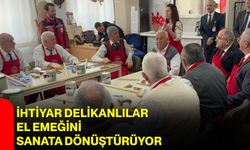 İhtiyar Delikanlılar El Emeğini Sanata Dönüştürüyor