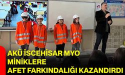 AKÜ İscehisar MYO, Miniklere Afet Farkındalığı Kazandırdı