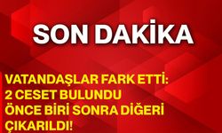 Vatandaşlar Fark Etti: 2 Ceset Bulundu, Önce Biri Sonra Diğeri Çıkarıldı!