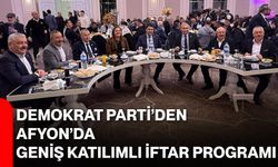 Demokrat Parti’den Afyon’da Geniş Katılımlı İftar Programı