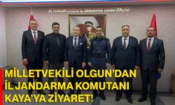 Olgun’dan İl Jandarma Komutanı Kaya’ya Ziyaret!