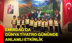 Emirdağ’da Dünya Tiyatro Gününde Anlamlı Etkinlik