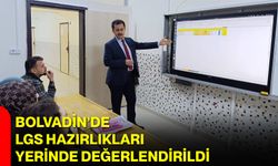 Bolvadin’de LGS hazırlıkları yerinde değerlendirildi