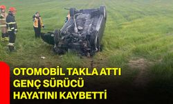 Otomobil Takla Attı, Genç Sürücü Hayatını Kaybetti
