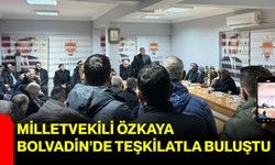 Milletvekili Özkaya Bolvadin’de Teşkilatla Buluştu