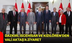 Dazkırı, İscehisar ve Kızılören’den Vali Aktaş’a Ziyaret