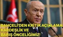 Bahçeli’den Kritik Açıklama: Kardeşlik ve Barış Önceliğimiz