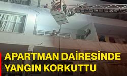 Apartman Dairesinde Yangın Korkuttu