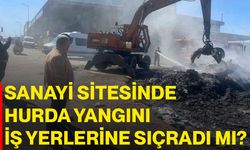 Sanayi Sitesinde Hurda Yangını İş Yerlerine Sıçradı MI?