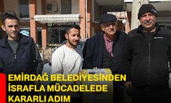 Emirdağ Belediyesinden İsrafla Mücadelede Kararlı Adım