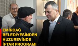 Emirdağ Belediyesinden Huzurevinde İftar Programı