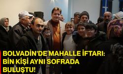 Bolvadin’de Mahalle İftarı: Bin Kişi Aynı Sofrada Buluştu