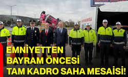 Emniyetten Bayram Öncesi Tam Kadro Saha Mesaisi