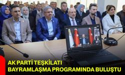 AK Parti Teşkilatı Bayramlaşma Programında Buluştu