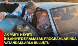 AK Parti Heyeti İhsaniye’de Ramazan Programlarında Vatandaşlarla Buluştu