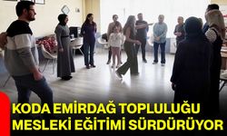 KODA Emirdağ Topluluğu Mesleki Eğitimi Sürdürüyor
