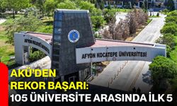 AKÜ’den Rekor Başarı: 105 Üniversite Arasında İlk 5