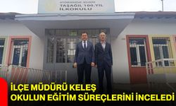 İlçe Müdürü Keleş, Okulun Eğitim Süreçlerini İnceledi
