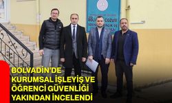 Bolvadin’de Kurumsal İşleyiş ve Öğrenci Güvenliği Yakından İncelendi