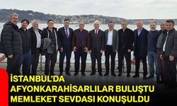 İstanbul’da Afyonkarahisarlılar Buluştu, Memleket Sevdası Konuşuldu