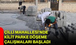 Çilli Mahallesi’nde Kilit Parke Döşeme Çalışmaları Başladı