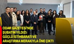 ODAK Gazetesi’nde Şubatın Yıldızı: Güçlü İstihbaratı Ve Araştırma Merakıyla Öne Çıktı