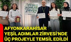 Afyonkarahisar, Yeşil Adımlar Zirvesi’nde Üç Projeyle Temsil Edildi