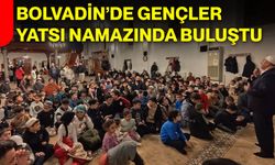 Bolvadin’de Gençler Yatsı Namazında Buluştu