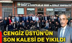 Cengiz Üstün’ün son kalesi de yıkıldı