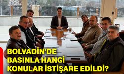 Bolvadin’de basınla hangi konular istişare edildi?