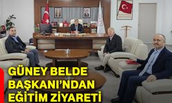 Güney Belde Başkanı’ndan eğitim ziyareti